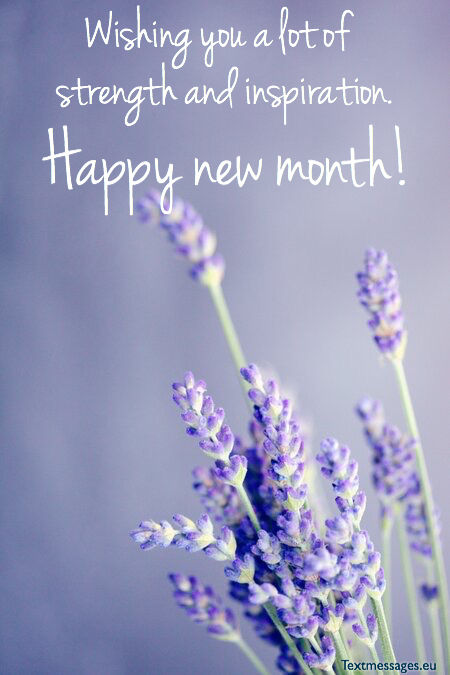 Happy new month sms