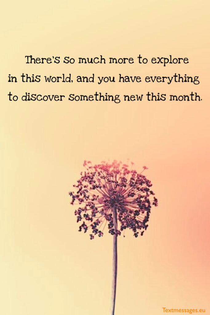 New month quotes